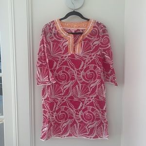 LILLY PULITZER King Conch Seashell Swim Cover Up
